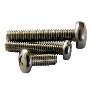 pan head screws with crass recessed